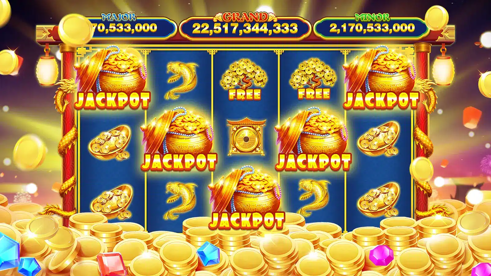 Hãy thử vận may của bạn với các Slot Game phổ biến nhất và trải nghiệm những phần thưởng hấp dẫn.